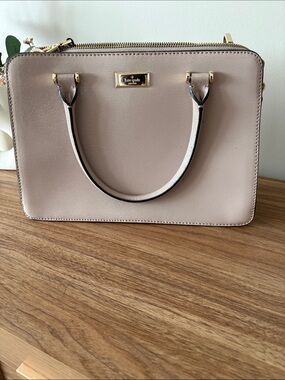 kate spade Blush Pink Saffiano Leather Bag